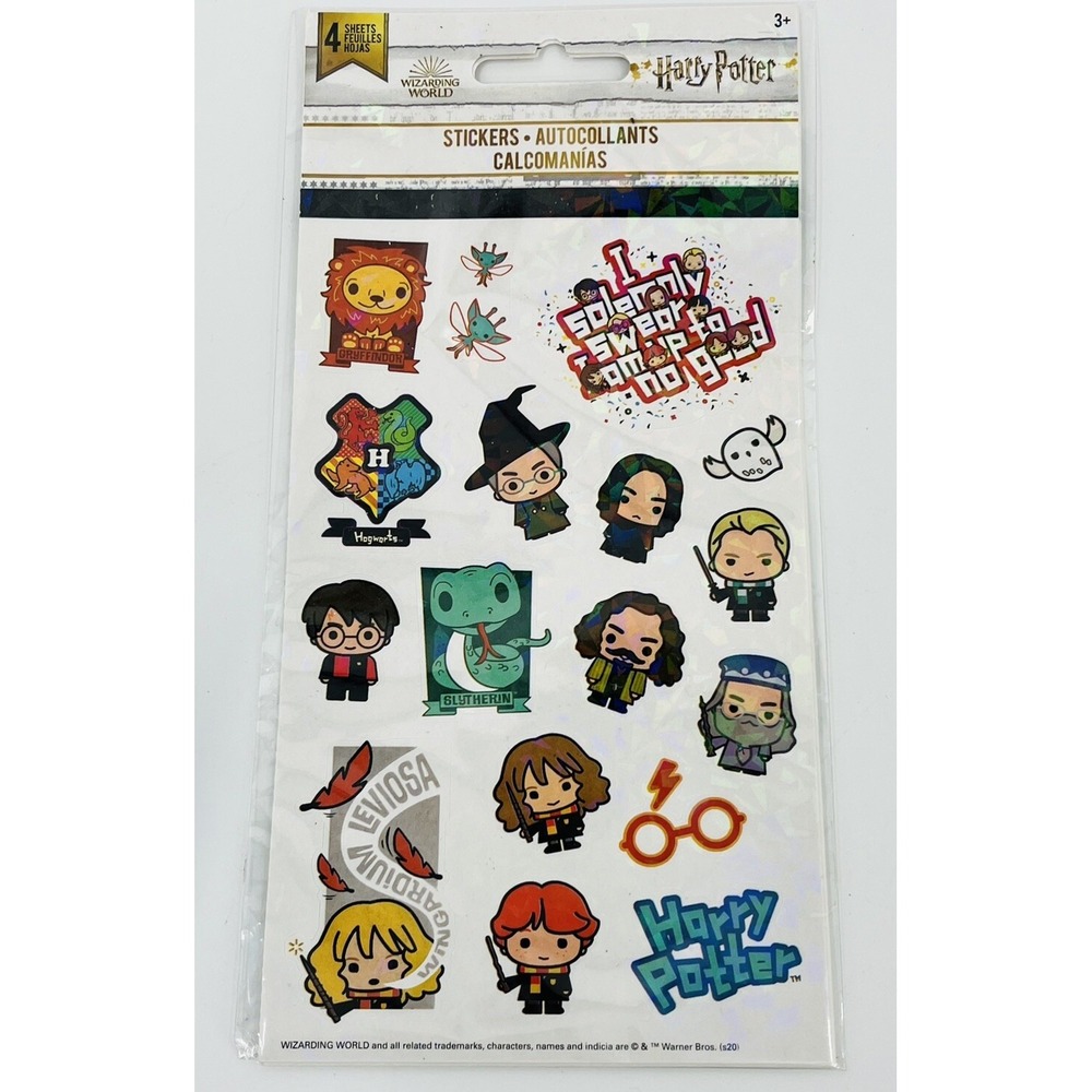 Sandylion Wizarding World of Harry Potter Stickers 4 sheets New